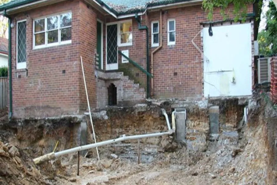 Slab Pier Installation in Austin, TX